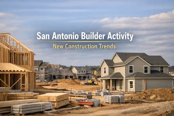 San Antonio Builder Activity: Understanding New Construction Development Trends,Tami Price