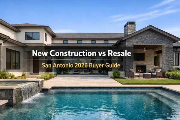 New Construction vs Resale in San Antonio in 2026: What Military and MoveUp Buyers Should Know