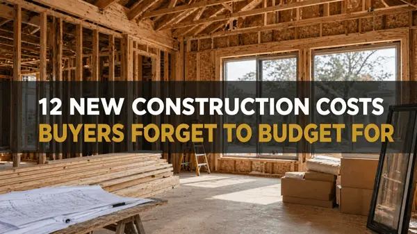 12 New Construction Costs Buyers Forget to Budget For (From Lot Premiums to Window Coverings)