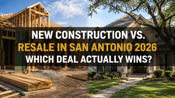 New Construction vs. Resale in San Antonio 2026 — Which Deal Actually Wins?