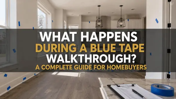 What Happens During a Blue Tape Walkthrough?