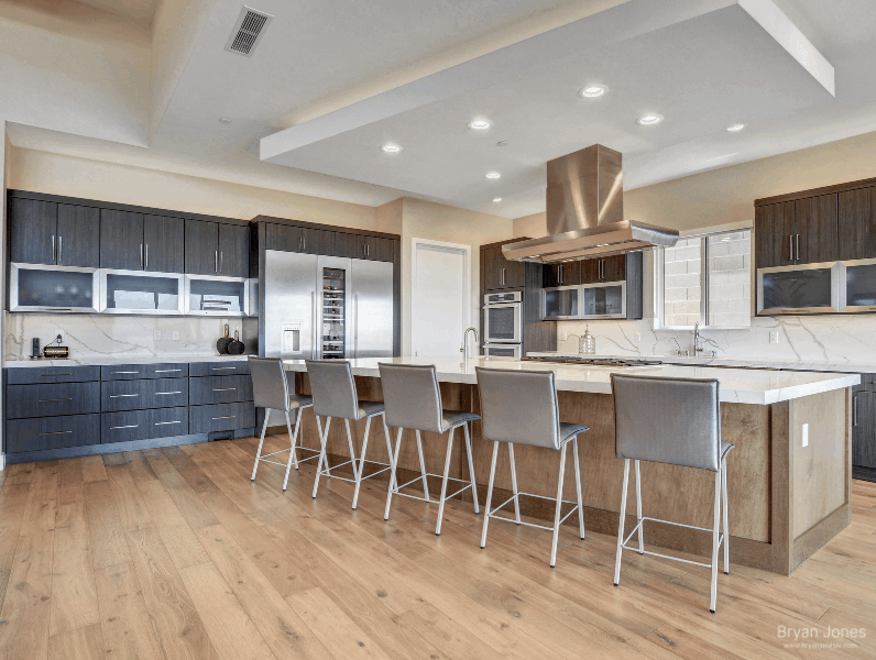 Las Vegas luxury home open concept kitchen Henderson Summerlin Bryan Jones REALTOR