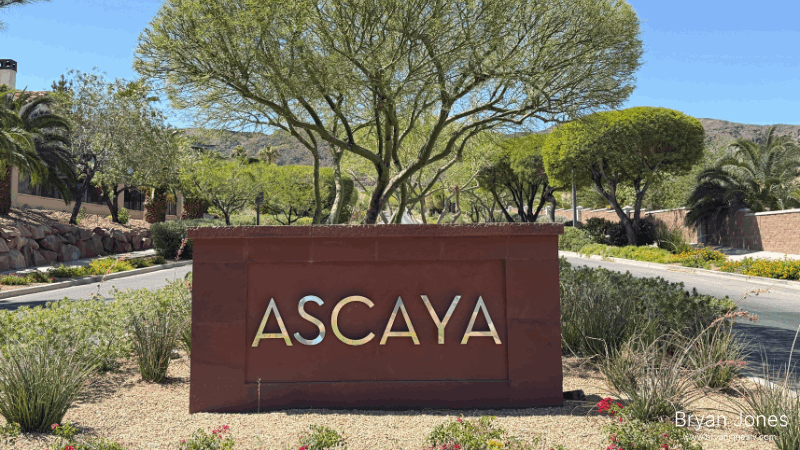 Ascaya guard-gated luxury community entrance, Henderson NV