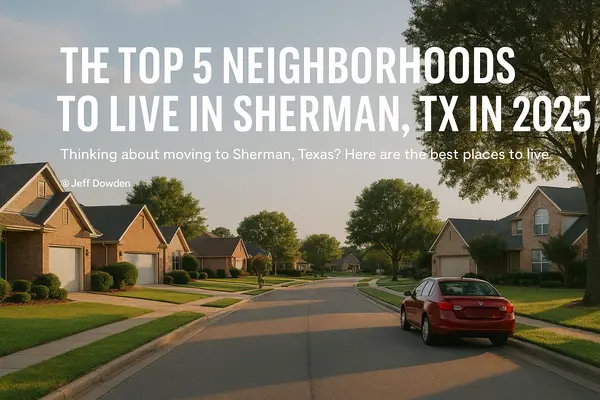 Top 5 Neighborhoods in Sherman, Texas for Homebuyers in 2026,Jeff Dowden