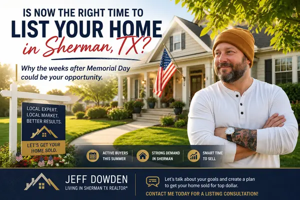 feature image of Is Summer the Best Time to Sell a Home in Sherman, TX?