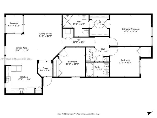 10012 NW Seventh St #107, Miami, FL 33172