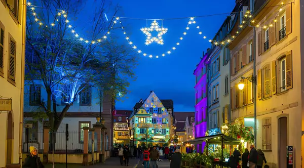 feature image of Victoria Christmas Markets &amp; Light Displays