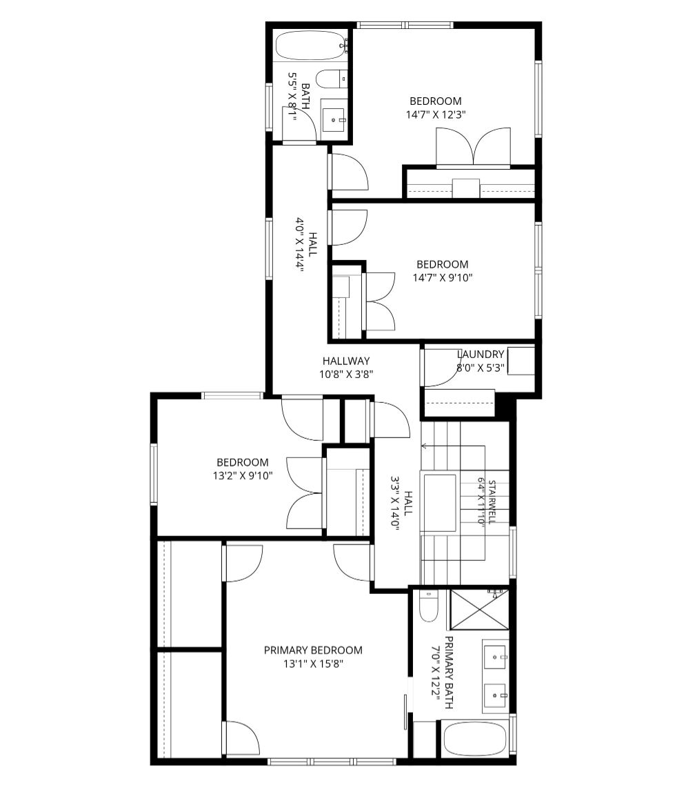 1 Lennoco — second floor plan