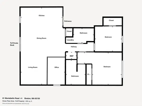 61 Montebello #1, Boston, MA 02130