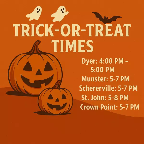  2025 Trick-or-Treat Times in Northwest Indiana (Dyer, Crown Point, St. John & More)