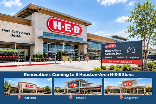 H-E-B Plans $55 Million in Renovations for Three Houston-Area Stores