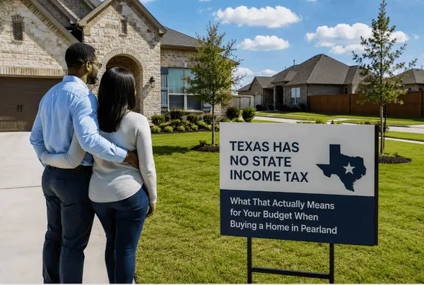 Texas Has No State Income Tax: What That Actually Means for Your Budget When Buying a Home in Pearland