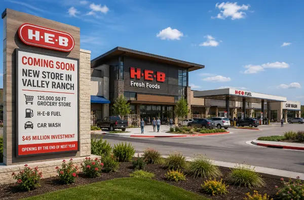 H-E-B Is Bringing a New Store to Valley Ranch in New Caney—Here's What Houston-Area Residents Should Know