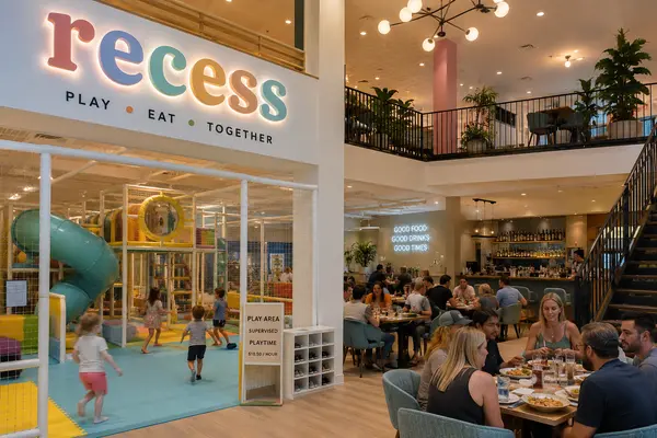 Houston Parents Finally Have a Place Where Kids Can Play While Adults Enjoy a Meal