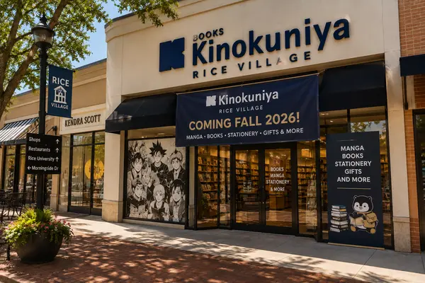 Kinokuniya Is Opening a Second Houston Location in Rice Village This Fall