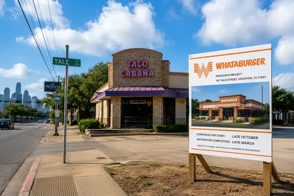 Could Whataburger Be Coming to Houston’s Heights? A New Project Points to Yale Street
