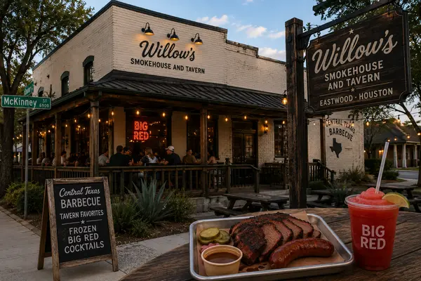 Willow’s Smokehouse and Tavern Brings Central Texas Barbecue to Eastwood