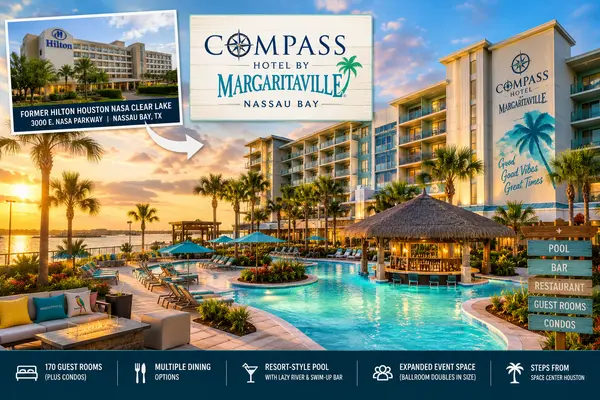 The Hilton Houston NASA Clear Lake Is Getting a Major Margaritaville Makeover