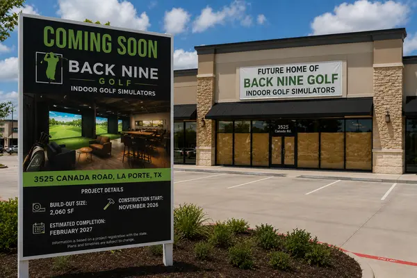 Back Nine Golf Could Bring Indoor Golf Simulators to La Porte
