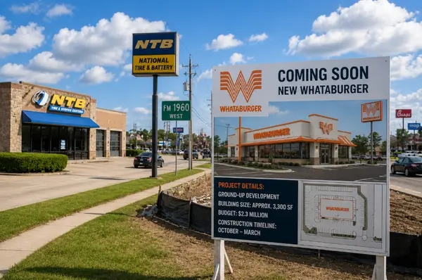 A New Whataburger Could Be Coming to FM 1960 West