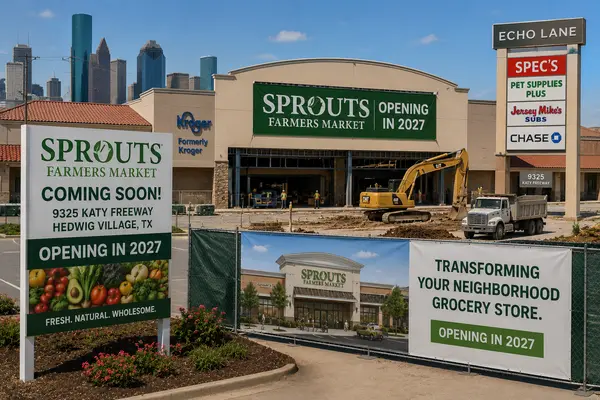 Old Kroger on Katy Freeway Is Becoming a Sprouts Farmers Market