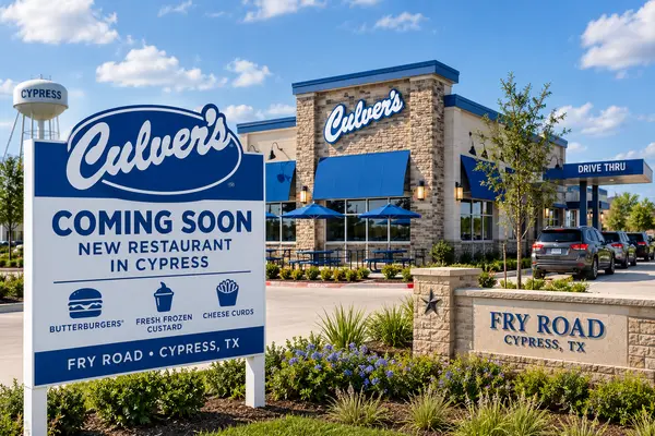 Culver's Could Be Expanding Again as New Cypress Location Is Planned for Fry Road