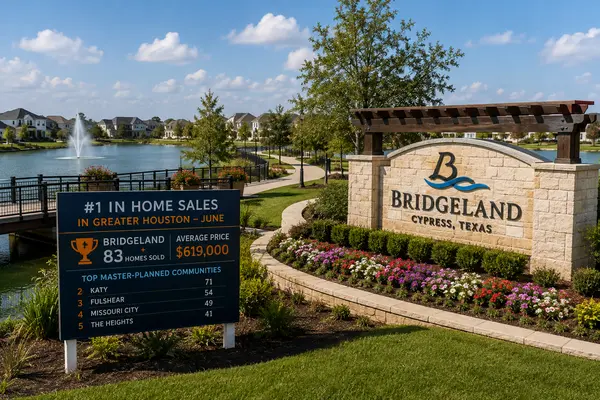 Bridgeland Leads Houston in Home Sales as Master-Planned Communities Continue to Drive Demand