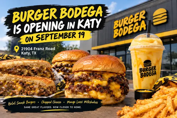 Burger Bodega Is Opening in Katy on September 19