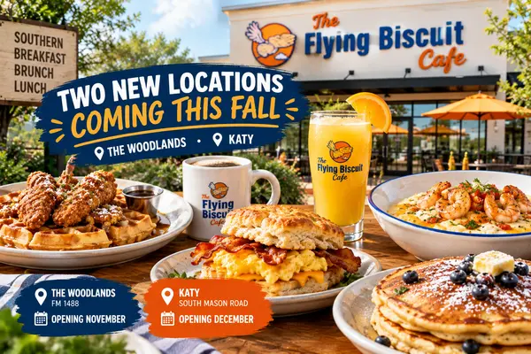 Two New Flying Biscuit Cafe Locations Are Coming to the Houston Suburbs This Fall