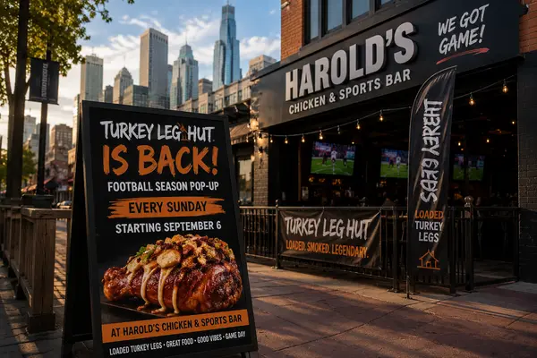 Turkey Leg Hut Is Making a Football Season Comeback on Washington Avenue