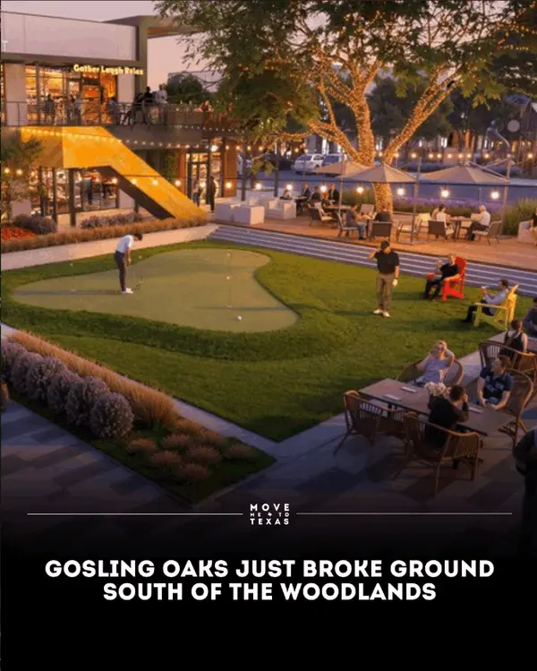 Gosling Oaks Breaks Ground on $200 Million Mixed-Use Development South of The Woodlands