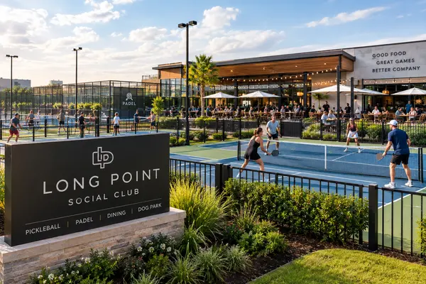 Long Point Social Club Brings Pickleball, Padel and More to Spring Branch