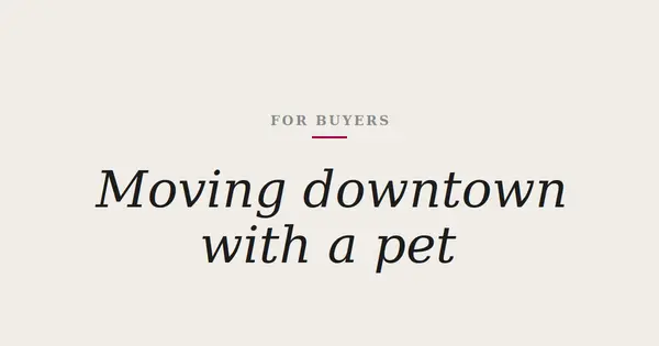 Moving to Downtown Chicago With a Pet? Here's How to Read a Condo Building's Pet Policy