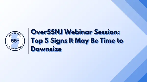 Top 5 Signs It May Be Time to Downsize,Robert O'Keefe