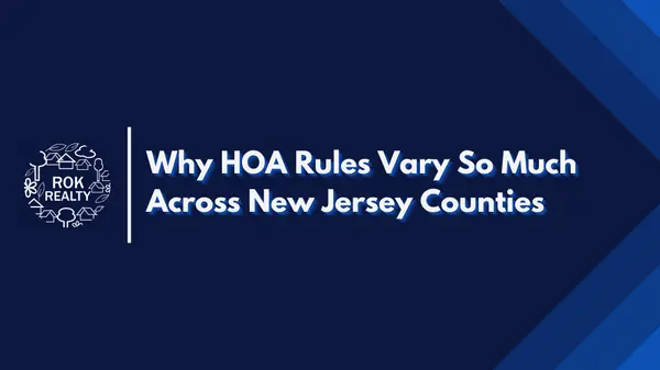 Why HOA Rules Vary So Much Across New Jersey Counties,Robert O'Keefe
