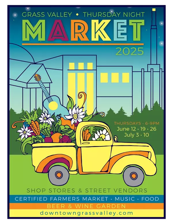 Grass Valley Thursday Night Market 2025 | Summer Events Downtown