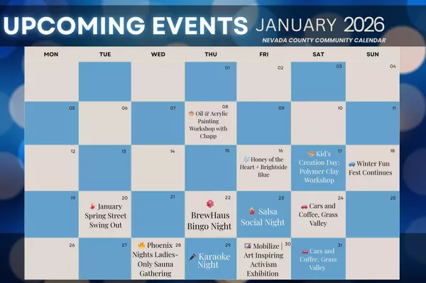 January 2026- Community Event Calendar