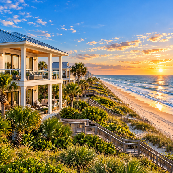 Golden-Hour Beachfront Retreat