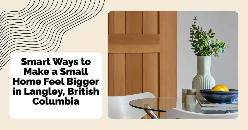 Smart Ways to Make a Small Home Feel Bigger in Langley, British Columbia