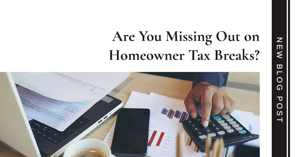 Are You Missing Out on Homeowner Tax Breaks in Canada?
