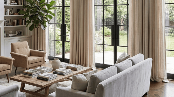 feature image of The Power of Floor-to-Ceiling Curtains: A Simple Design Trick That Makes Any Room Feel Bigger 