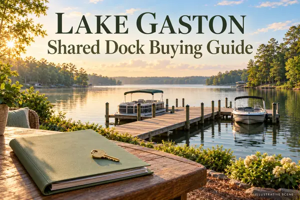 Buying a Lake Gaston Home With a Shared Dock: What to Check