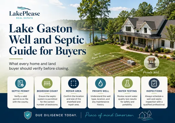 Lake Gaston Well and Septic Guide for Buyers