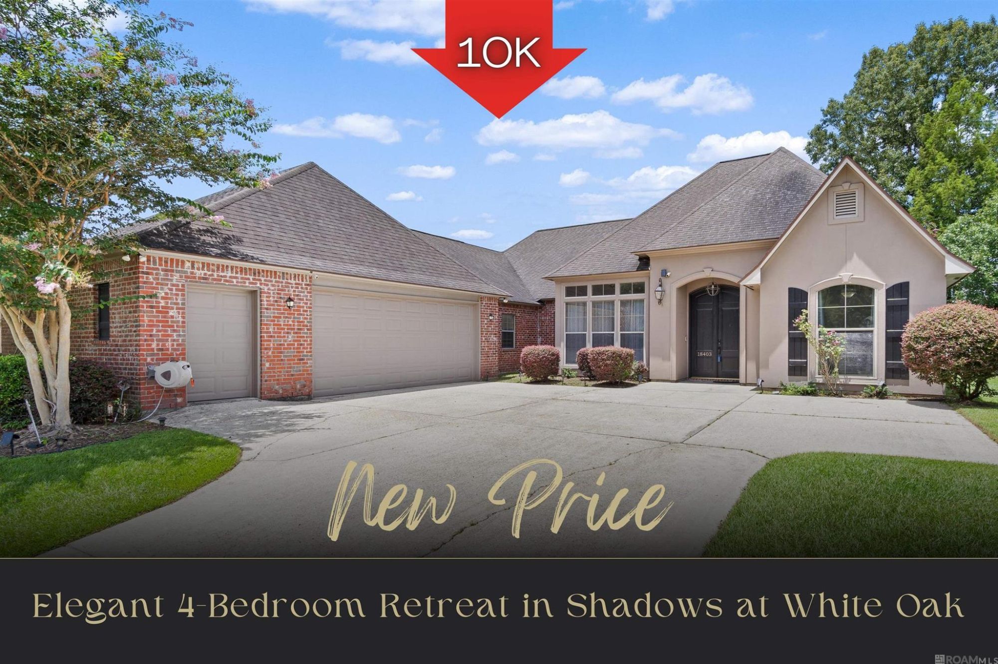 18403 Shadow Creek Ave Baton Rouge home for sale – exterior front view