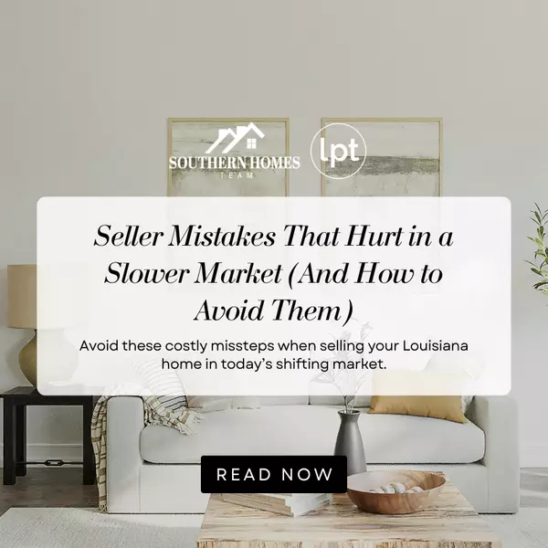 Seller Mistakes That Hurt in a Slower Market (And How to Avoid Them)