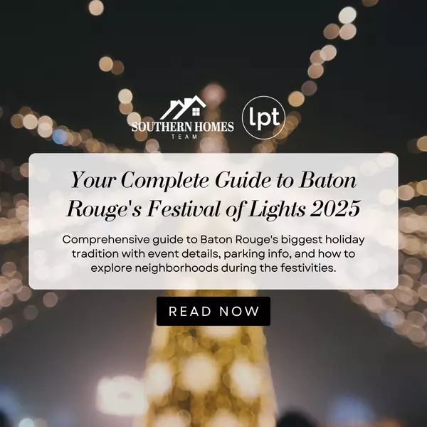 feature image of Your Complete Guide to Baton Rouge's Festival of Lights 2025
