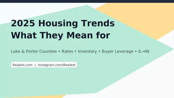 2025 Northwest Indiana Housing Trends | Realest.com Market & Lifestyle Guide