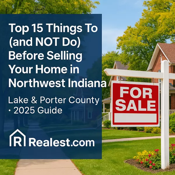 Top 15 Things To Do (and NOT Do) Before Selling Your Home in Northwest Indiana
