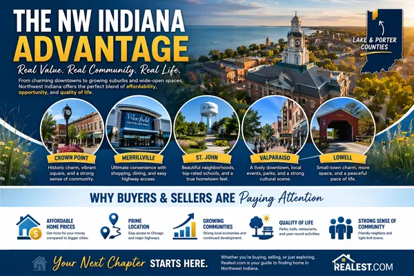 feature image of Northwest Indiana Real Estate is Still Turning Heads - Here's why Buyers and Sellers are Paying Attention.