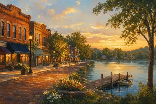 feature image of Living in Hobart, Indiana: Lake George, Main Street, and Who It Actually Fits